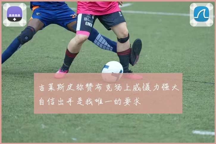 吉莱斯皮称赞布克场上威慑力强大自信出手是我唯一的要求